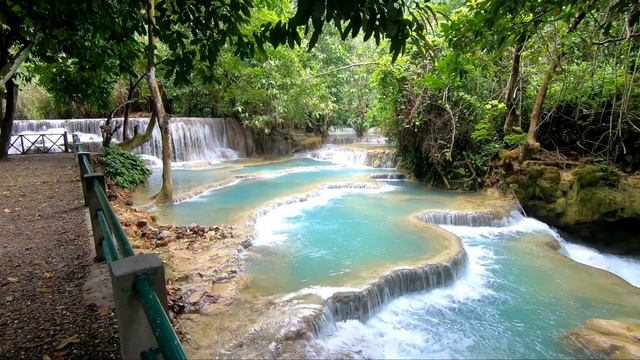 Водопад Куанг Си, Лаос