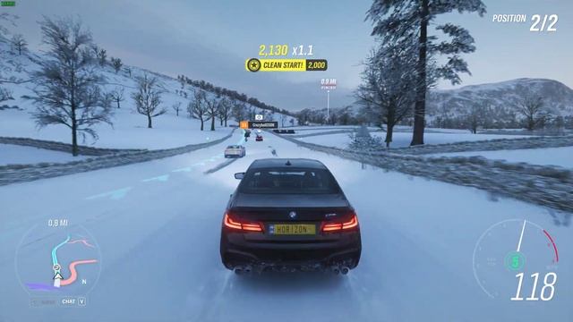 Forza Horizon 4 BMW M5-F90(806HP)Красивая машина;) смотреть онлайн