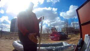 Обзор, распаковка и сборка лодки Badger FL 390 (fishing line)