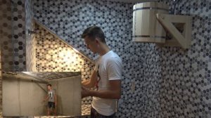 Баня в подвальном помещение гаража - Brigada1.lv