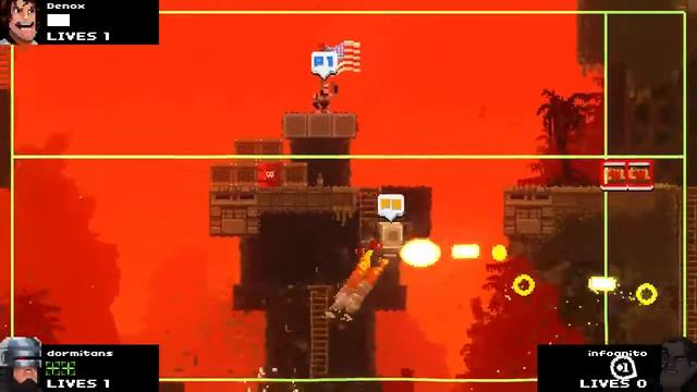Играем-с Broforce - 02 - Голубая лАгуна смотреть онлайн