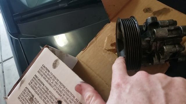 How to power steering pump Scion tC along with alternator removal смотреть онлайн