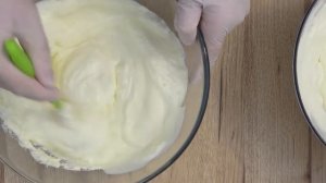 Бисквитные лимонные пирожные