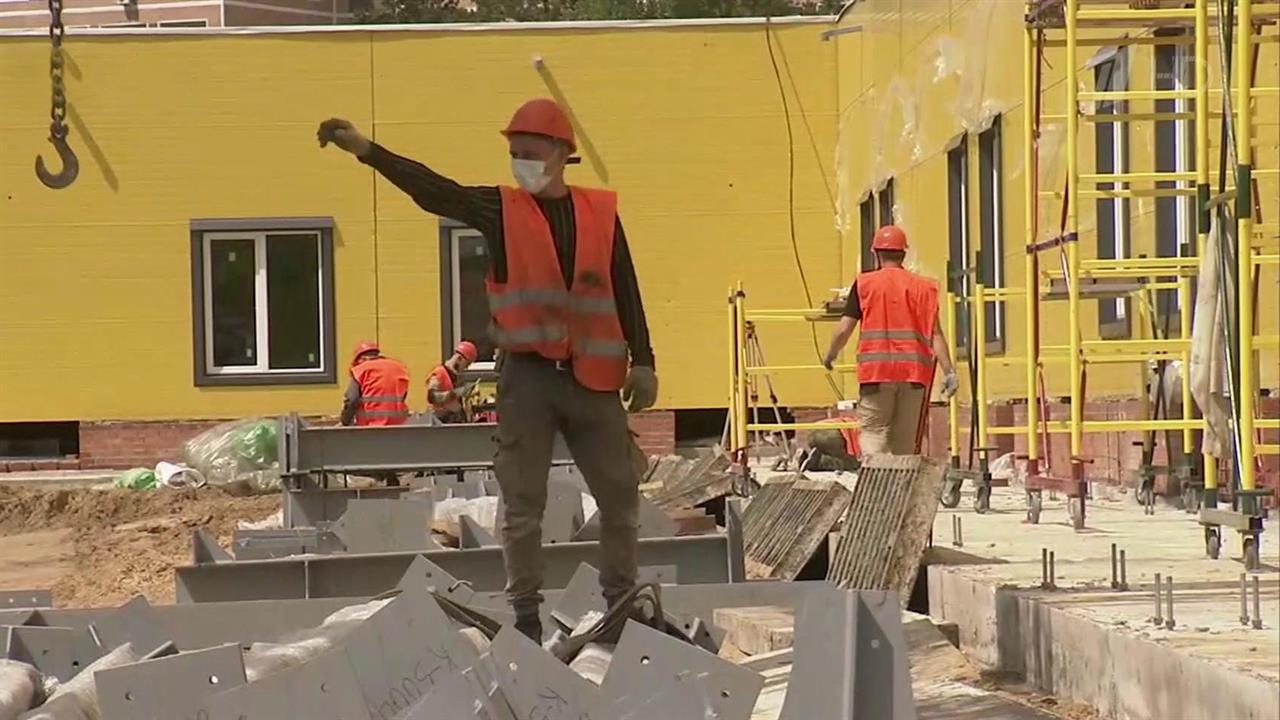 В Воронеже в самом разгаре строительство многопрофильного медцентра Минобороны