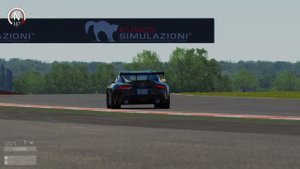 Ferrari F2004 vs Toyota Supra A90 | Track Race | Silverstone