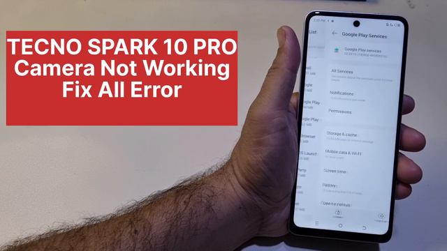 Tecno Spark 10 Pro Camera Not Working | How To Fix Camera Error смотреть онлайн
