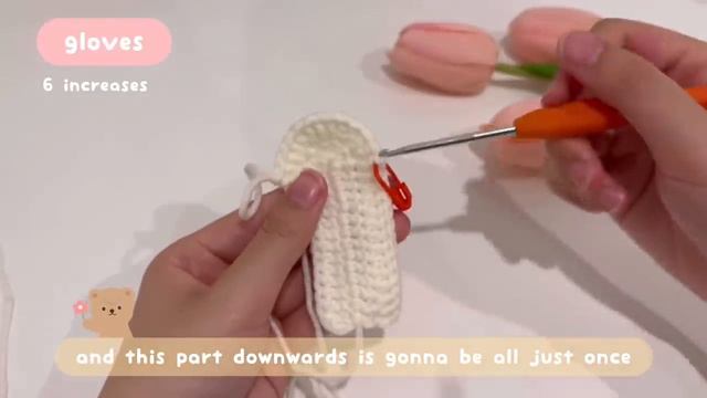 crochet cat paw fingerless gloves 🐾 pt.1 | beginner-friendly crochet tutorial | crochet gloves