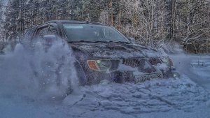 Comforser CF3000, Safari 500, Safari 540, Bridgestone Blizak по снегу. Нивы, Уаз и Mitsubishi L200.