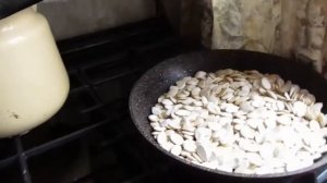 как жарить семки