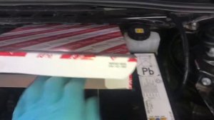 Замена воздушного фильтра двигателя Camry 70 2.5