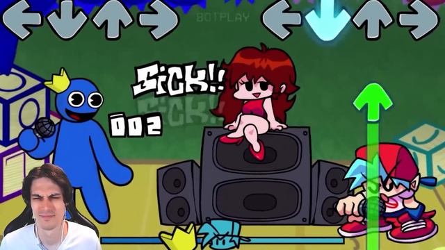 РАДУЖНЫЕ ДРУЗЬЯ В FNF ! СЕКРЕТНЫЕ ПЕСНИ СИНЕГО ! - Friday Night Funkin' VS Rainbow Friends Full Wee смотреть онлайн