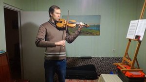 Этюд для скрипки на подготовку к трели, упражнения на скрипке