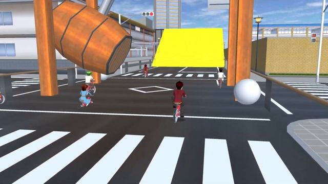 Bike Racing for Kids || SAKURA School Simulator