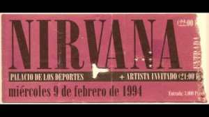 Nirvana - Rape me - live Barcelona 02/09/1994