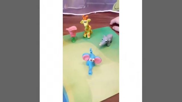 "Веселый зоопарк" - лепим дома смотреть онлайн