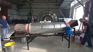 Компактная сушилка песка в г. Волжский