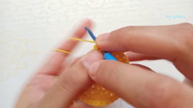 Crochet Mini Umbrella. Tutorial~[how to crochet miniature],(Amigurumi) смотреть онлайн