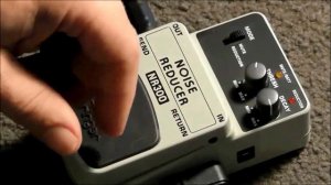 Behringer NR300 Noise Reducer + noise reduction tutorial