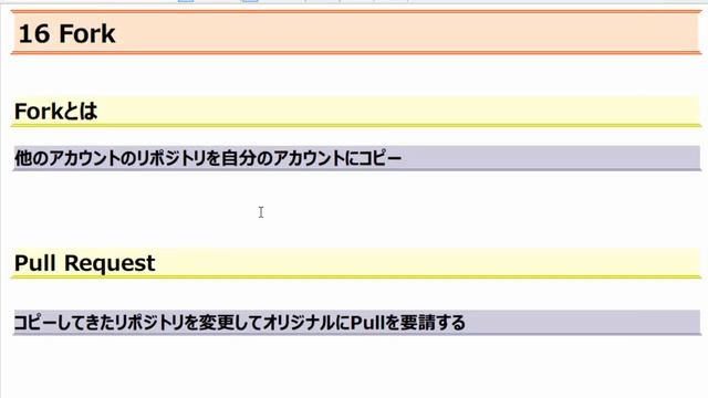 Git & Github入門 レッスン16 Fork смотреть онлайн