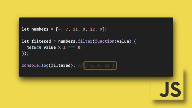 JavaScript Array Filter Method In 90 Seconds #JavaScriptJanuary