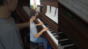 Frederick Kotynek, 8 yo, plays Allegro Brillante by Giuseppe Concone