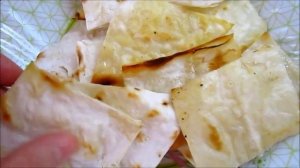 Чипсы из лаваша  Хворост из лаваша  Быстрый, простой рецепт !