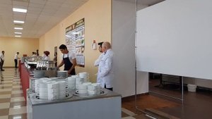 Трехразовое питание по системе "Шведский стол".