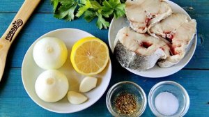 Пикша на гриле