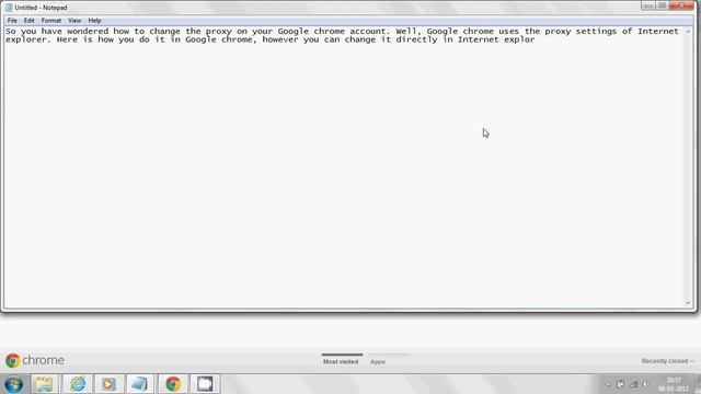 How to change the Proxy settings in Google chrome смотреть онлайн