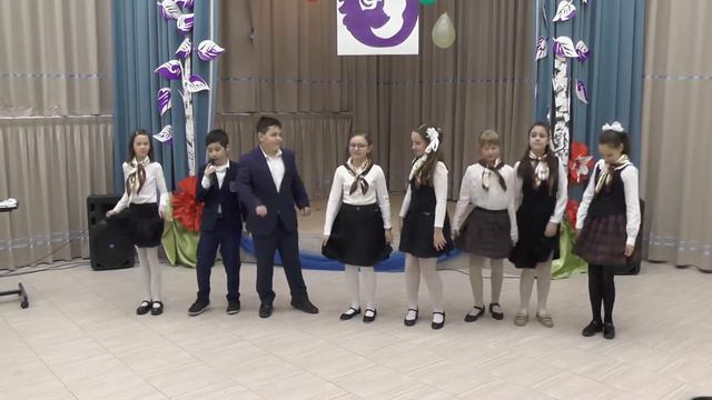 Поздравление ко дню матери от 4 "А" и 4 "В" школы 1259, 2021-2022 уч.г. смотреть онлайн