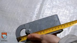 Петля крепления груза 100х50 для прицепов 81771G, 81773G, с крепежом МЗСА Артикул 143156