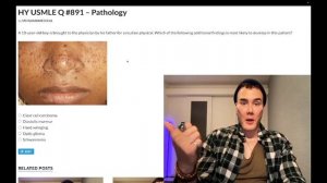 HY USMLE Q #891 – Pathology