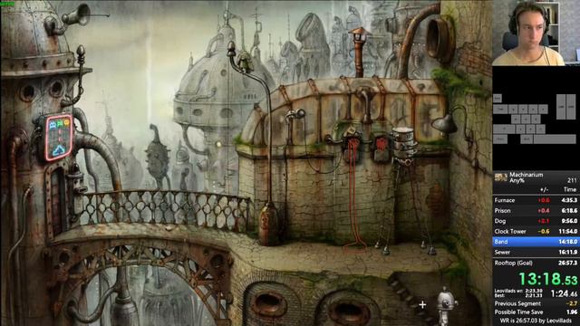 Machinarium Any% in 26:54.29 [Former WR] смотреть онлайн