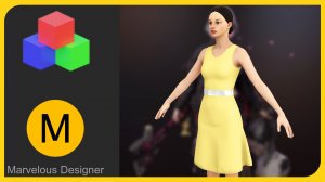 [3] Сошьем платье для нашей Люси в Marvelous Designer | Кройка и шитье