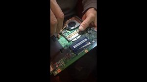 Замена кулера на Lenovo B-590 (полная версия)