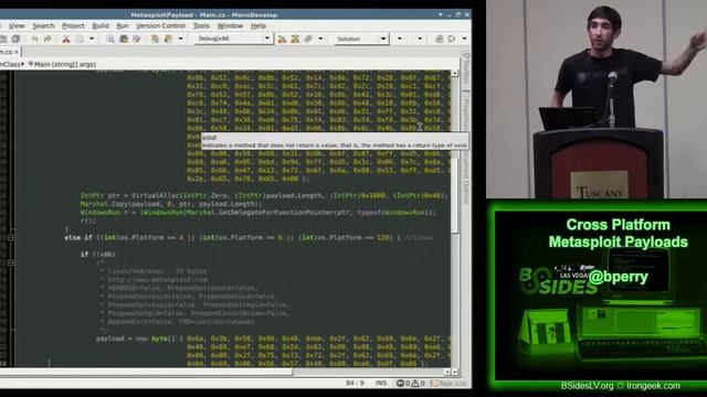 BSidesLV 2013 LT 04 Cross Platform Metasploit Payloads @bperry) смотреть онлайн