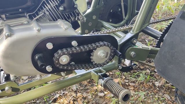 Трицикл SR-32 Light Pro на редукторе с центробежным автоматическим сцеплением смотреть онлайн