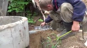 Простая канализация на участке с высоким уровнем подземных вод.Часть 2.