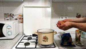 Как сварить постный суп за 30 минут.