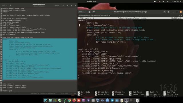 Como instalar y configurar http Git en Ubuntu Server - Guía paso a paso смотреть онлайн