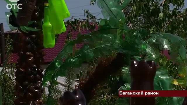 В Баганском районе активно возрождают аллеи и парковые зоны
