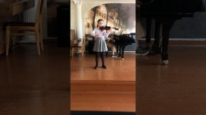 Ульяна Старовойтова (10 лет). "Лирическая мелодия" (Евгений Глебов)