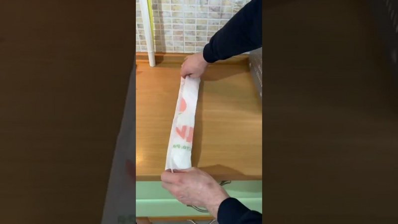 Хватит покупать новые пакеты в магазине | Лайфхаки от Нечетова | nechetoff | ПОДПИШИСЬ ⬇️ #Shorts