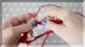 "Мелкая плетенка" По Кругу!) Вяжем узор спицами)