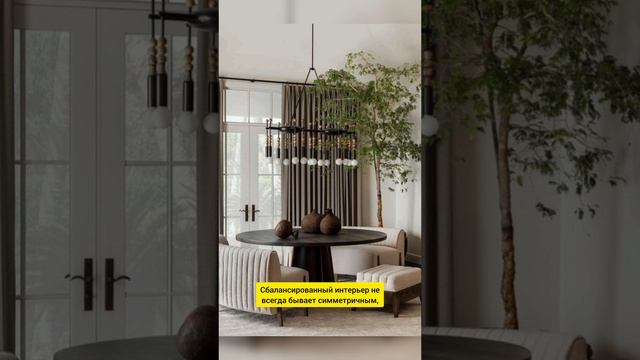 Приемы баланса в дизайн-интерьере смотреть онлайн