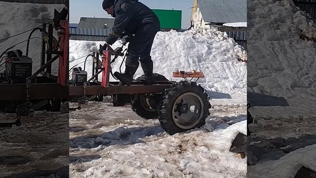 трактор самодельный