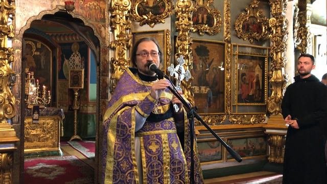 Воскресная проповедь настоятеля Муромского Благовещенского Мужского  Монастыря