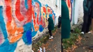 Мастер-класс по рисованию граффити
