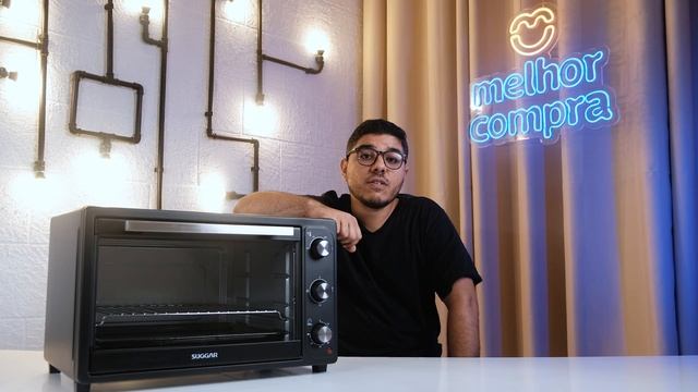 Unboxing e review - Forno Elétrico FE5011PT 50L Suggar | Melhor Compra смотреть онлайн