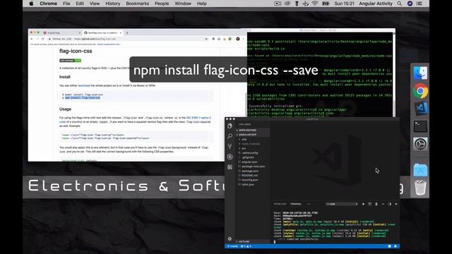 Angular 7 - Flag Icon CSS смотреть онлайн